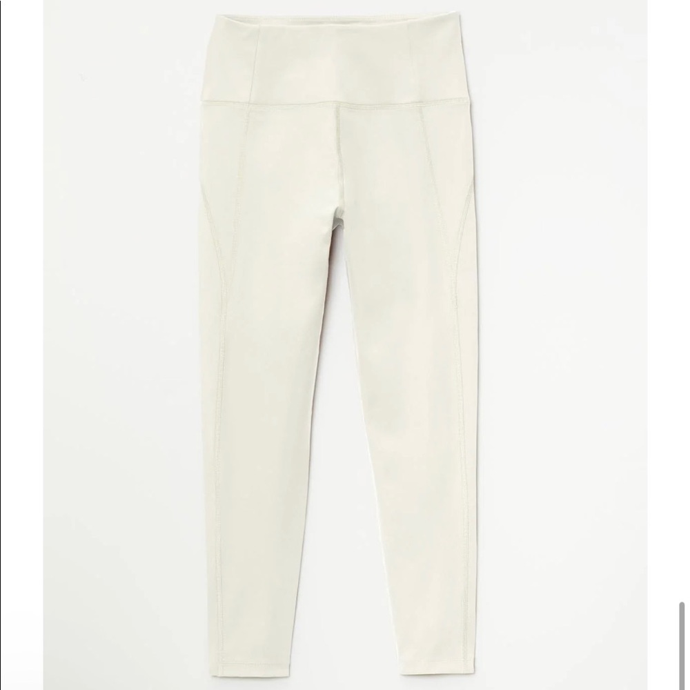Girlfriend Collective Ivory Leggings - NWT